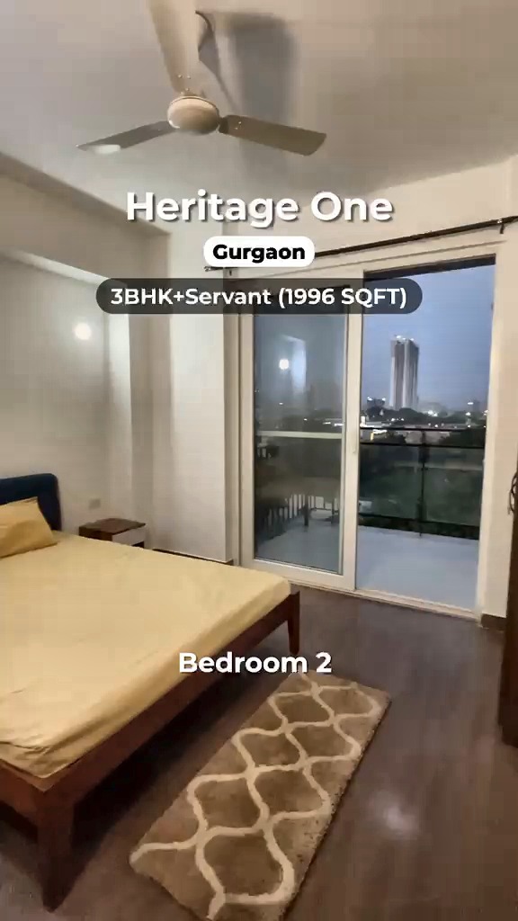 3 BHK + Servant Room Apartment in Sector 62 — interior view