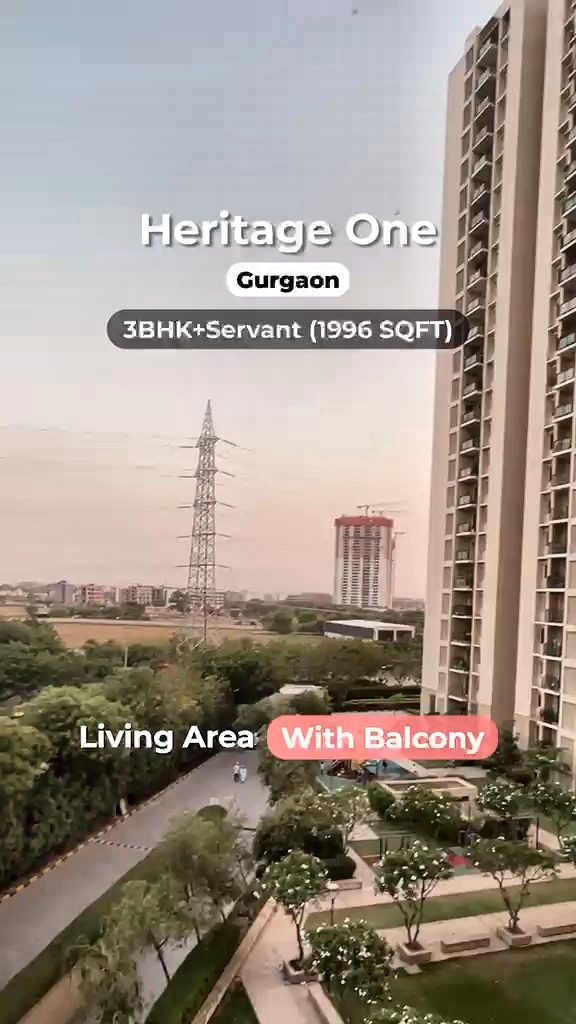 3 BHK + Servant Room Apartment in Sector 62 — bedroom