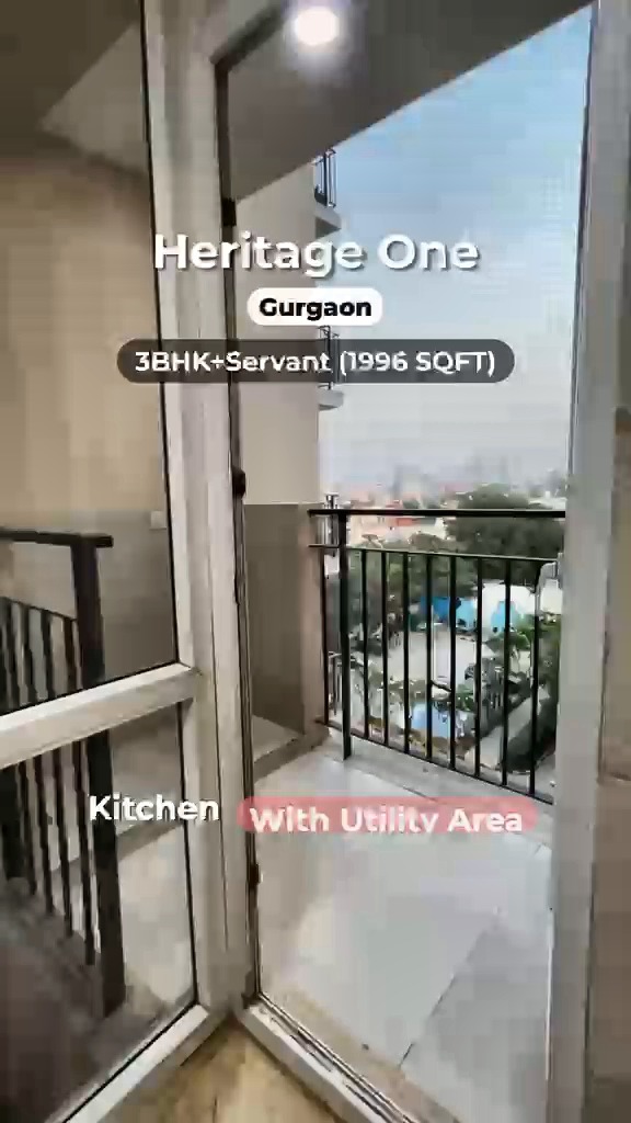 3 BHK + Servant Room Apartment in Sector 62 — bedroom