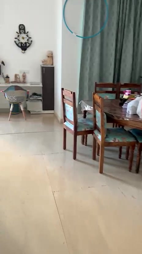 Dining area in the 3 BHK apartment for sale at Puri Emerald Bay Sector 104 Gurgaon