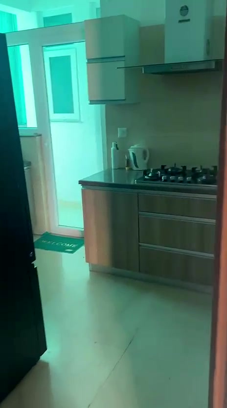 Modular kitchen in the 3 BHK apartment for sale at Puri Emerald Bay Sector 104 Gurgaon